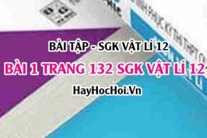 Bài 1 trang 132 SGK Vật Lý 12: Giao thoa ánh sáng, công thức tính khoảng vân giao thoa
